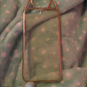 Cat eared iPhone 6s Plus case